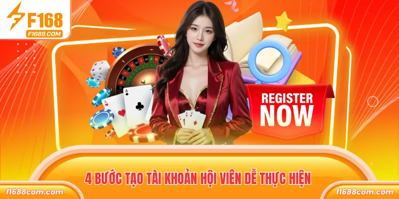 4 bước tạo tài khoản hội viên dễ thực hiện