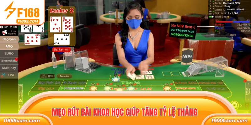 Mẹo rút bài khoa học giúp tăng tỷ lệ thắng